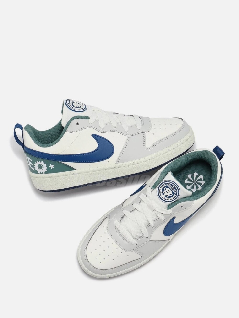 Nike Kid Sneakers Court Borough Low Recraft Sneakers Size 4.5